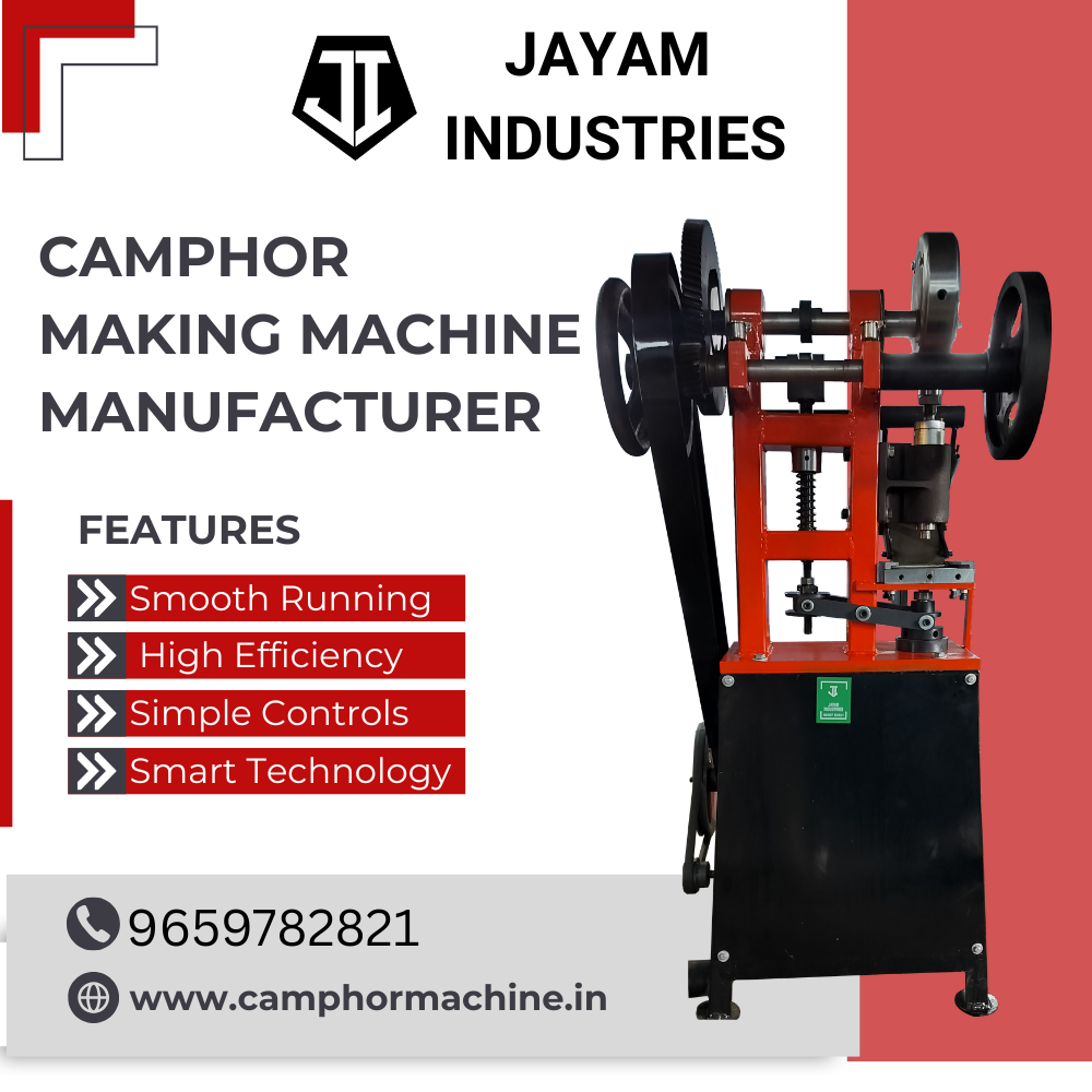 Camphor Production Machinery In Coimbatore